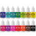 Maya Inks Alcohol Ink Set of 14 – Red, Blue, Violet, Green, Parrot Green, Turquoise, Black, Orange, Pink, Brown, Teal, Magenta, Golden Yellow | 10 ml Each | For Resin Art & Painting